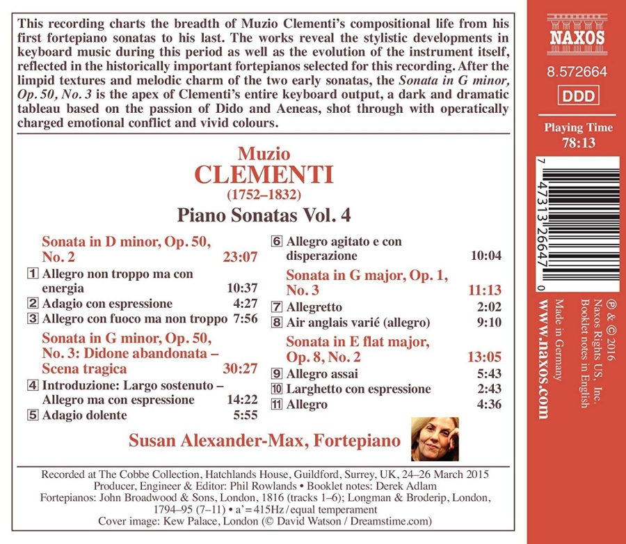 CLEMENTI: Piano Sonatas Vol. 4 - slide-1