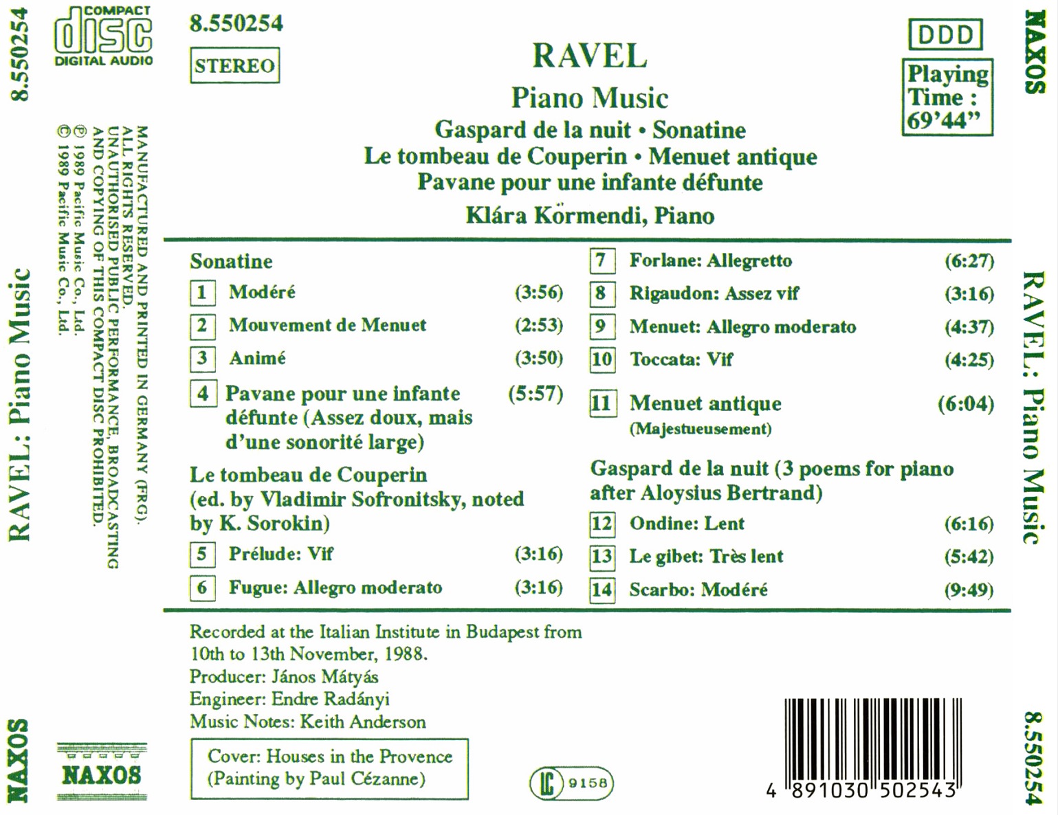 Ravel: Piano Works - slide-1