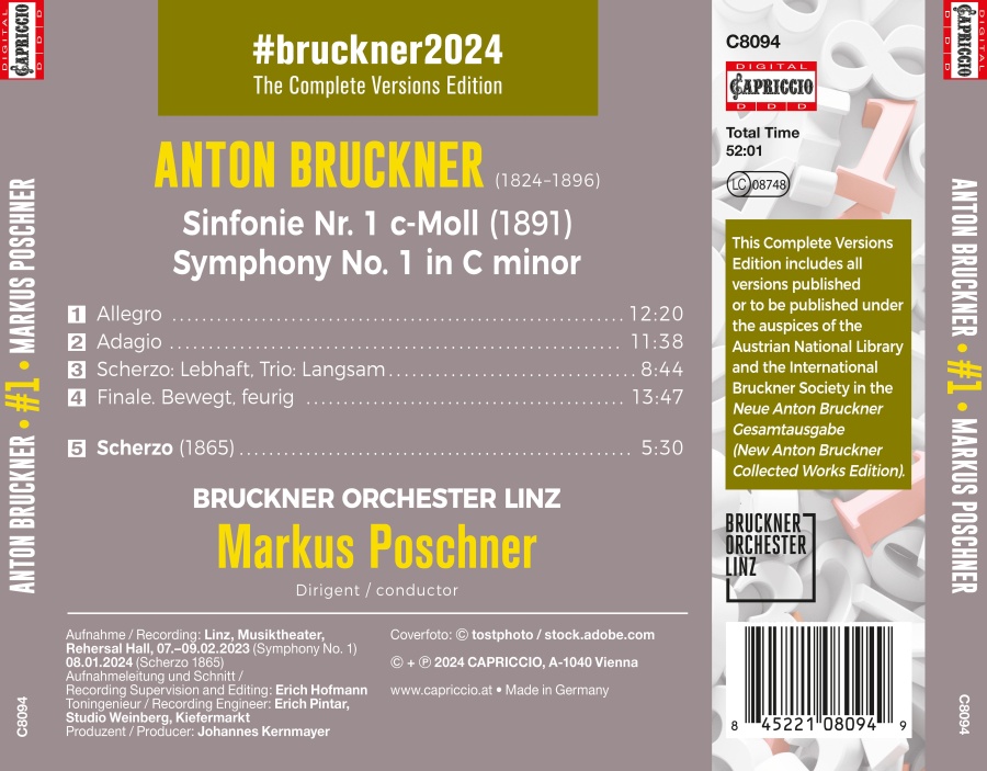 Bruckner: Symphony No. 1 - slide-1