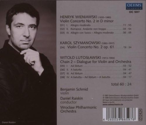 Wieniawski / Szymanowski / Lutosławski: Polish Violin Concertos - slide-1