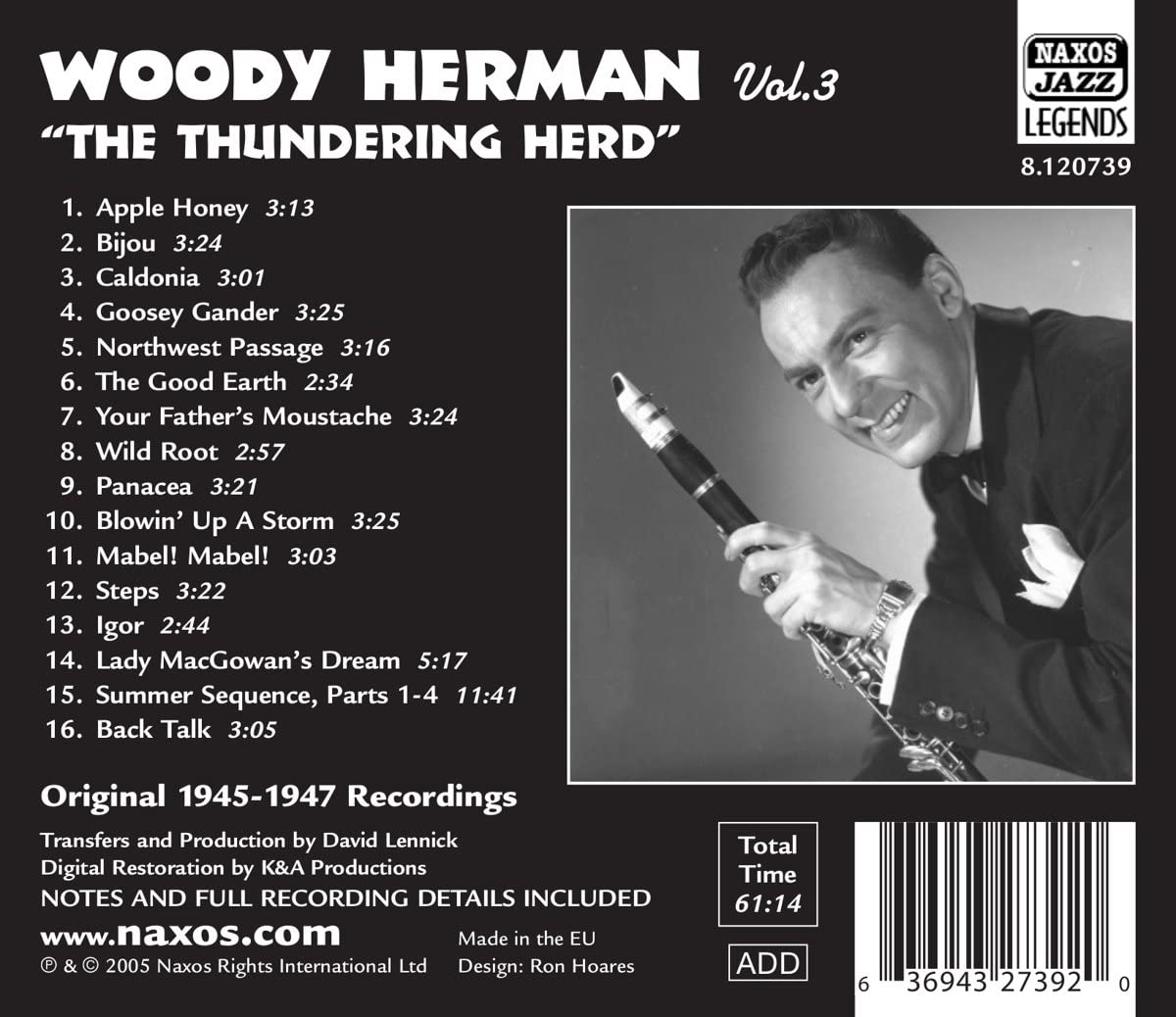 WOODY HERMAN - THUNDERING HERD - slide-1