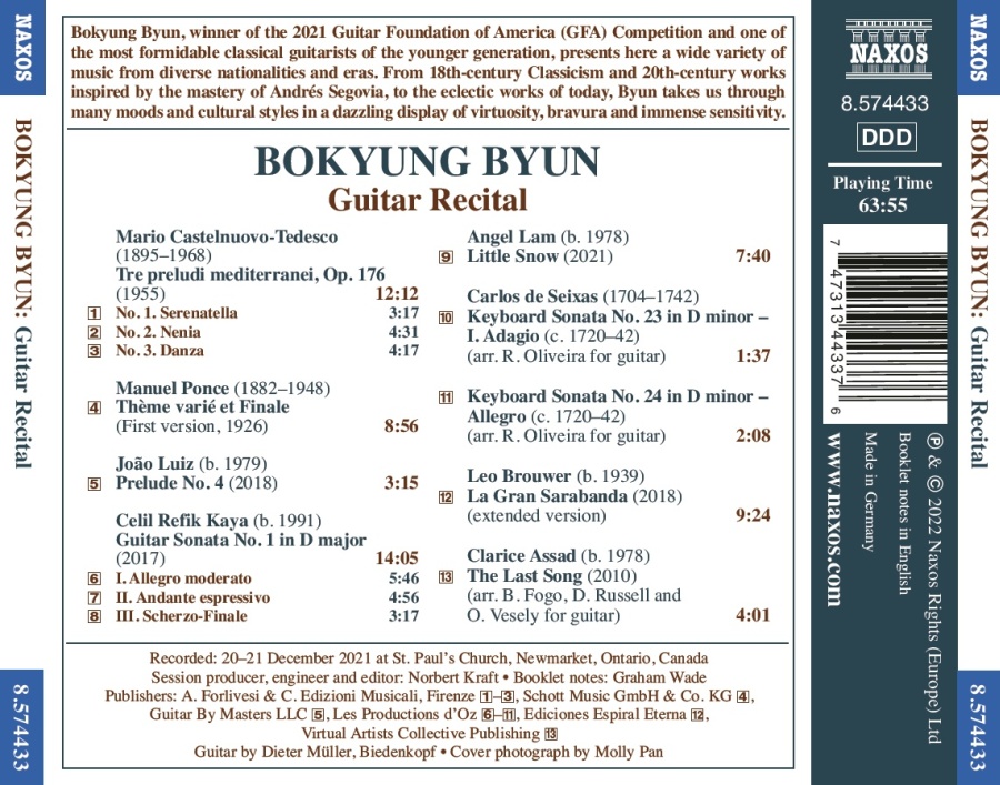 Bokyung Byun - Guitar Laureate Recital - slide-1