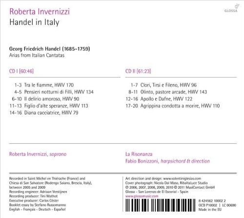 Roberta Invernizzi: Handel in Italy - arie z kantat włoskich - slide-1