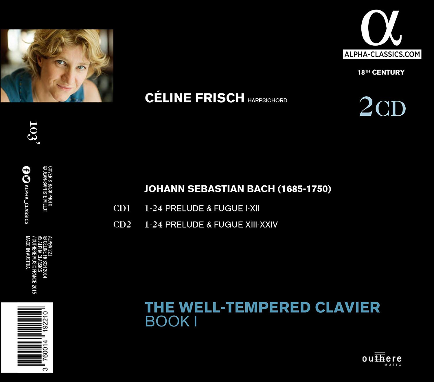 BACH: The Well Tempered Clavier Book 1 - slide-1