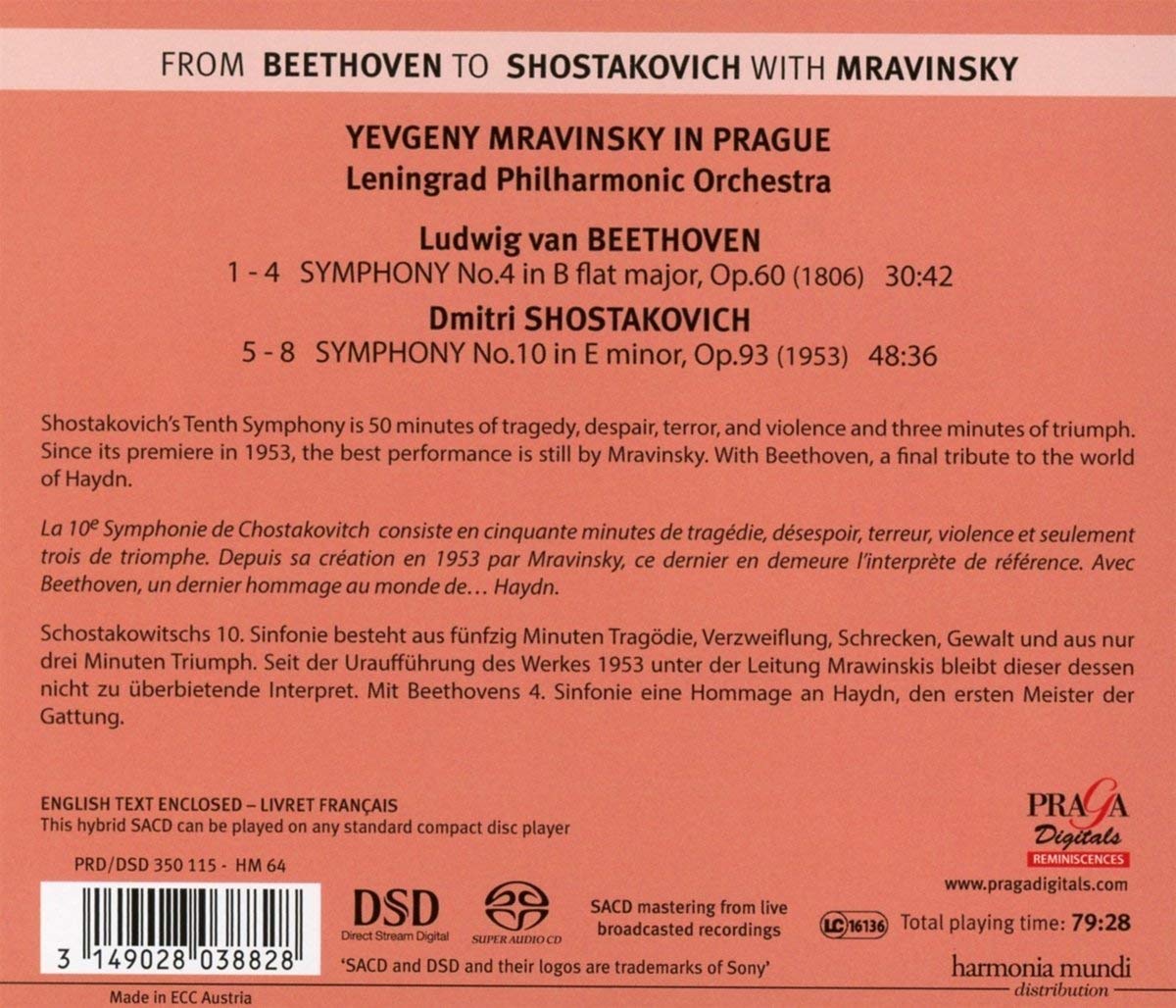 Beethoven: Symphony No. 4; Shostakovich: Symphony No. 10 - slide-1