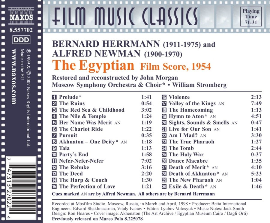 HERRMAN/NEWMAN: The Egyptian - slide-1