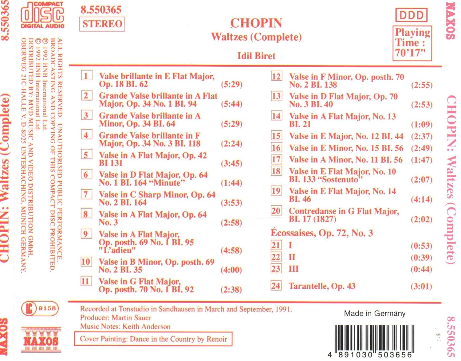 CHOPIN: Waltzes Complete - slide-1