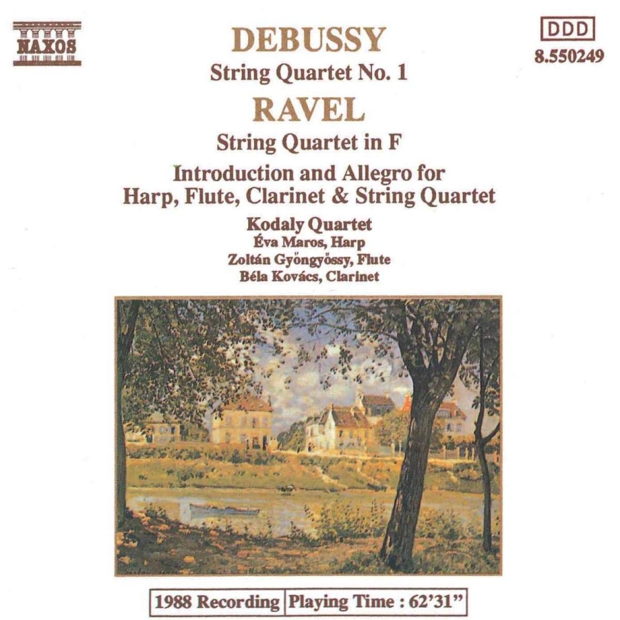 DEBUSSY: String Quartet No. 1 / RAVEL: String Quartet in F / Introduction and Allegro