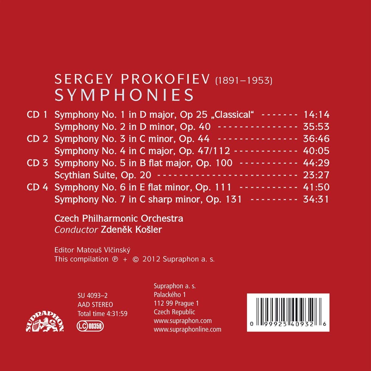 Prokofiev: Symphonies Nos. 1 - 7 (complete) - slide-1