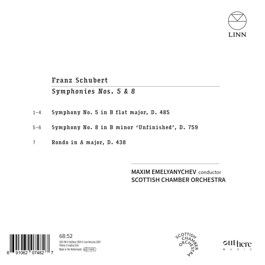 Schubert: Symphonies Nos. 5 & 8 - slide-1