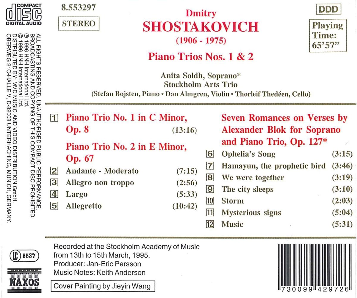 SHOSTAKOVICH: Piano Trios - slide-1