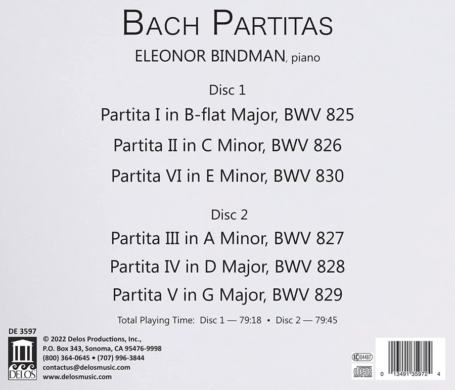 Bach: Partitas - slide-1