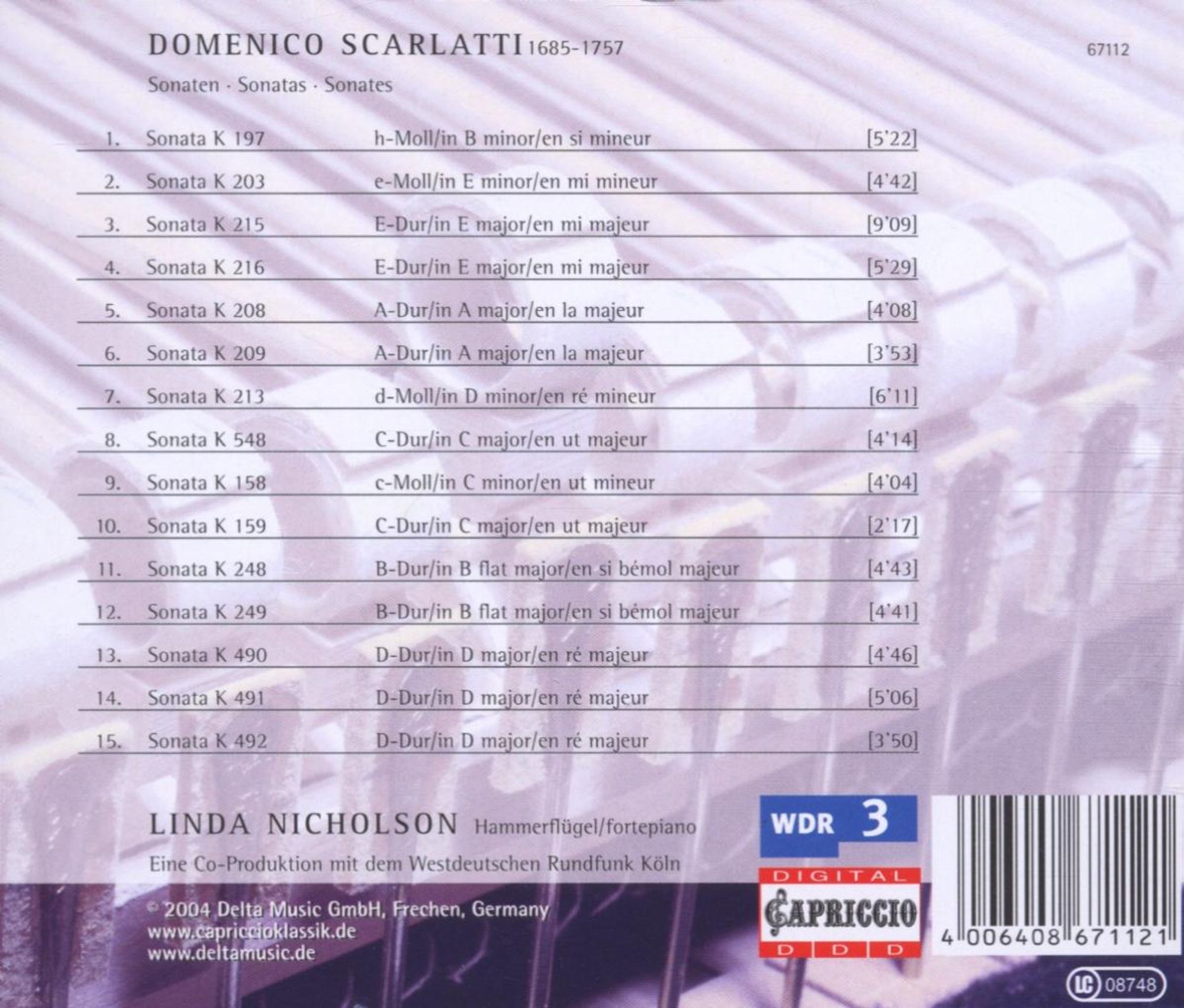 SCARLATTI: Sonatas - slide-1