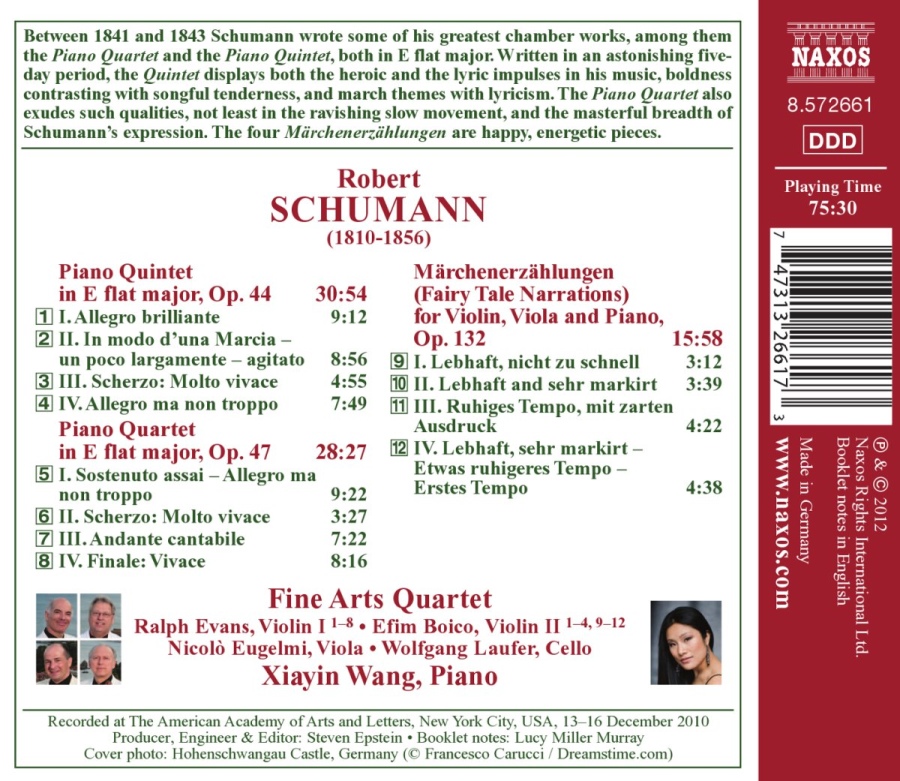 SCHUMANN: Piano Quintet, Piano Quartet, Märchenerzählungen - slide-1