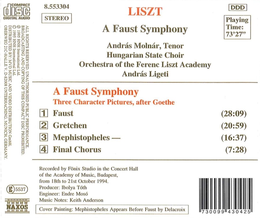 LISZT: A Faust Symphony - slide-1