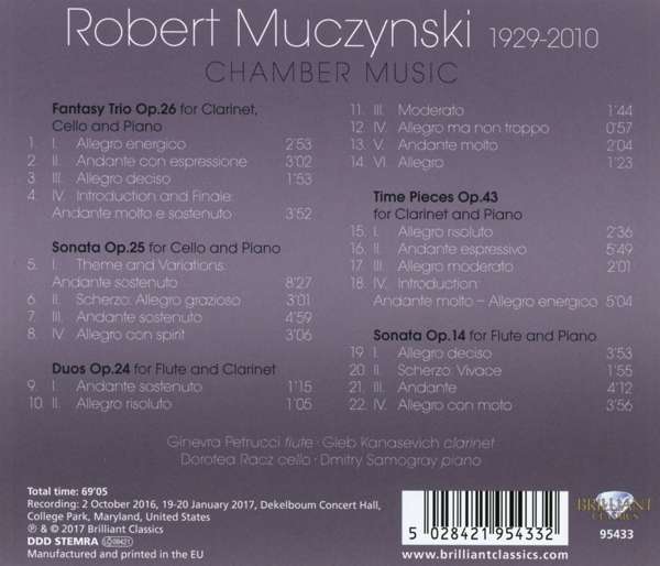 Muczynski: Chamber Music - slide-1