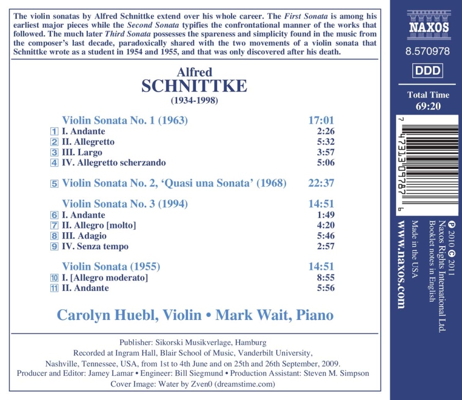 Schnittke: Complete Violin Sonatas - slide-1