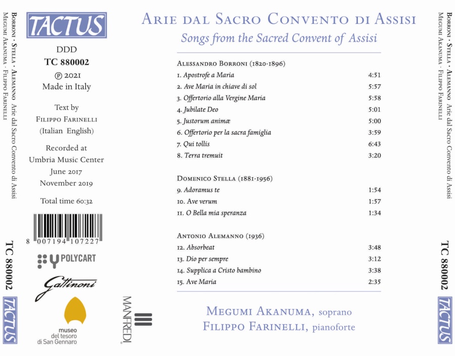 Songs from the Sacred Convent of Assisi - slide-1