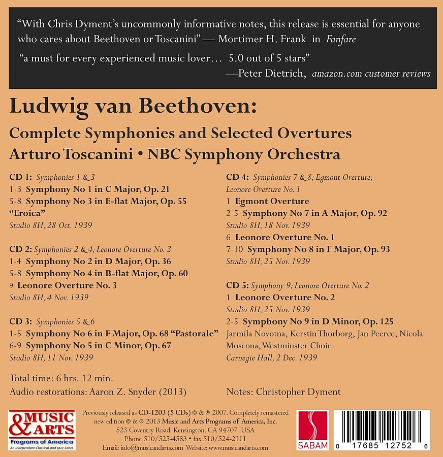 Beethoven: Complete Symphonies and Selected Overtures - slide-1