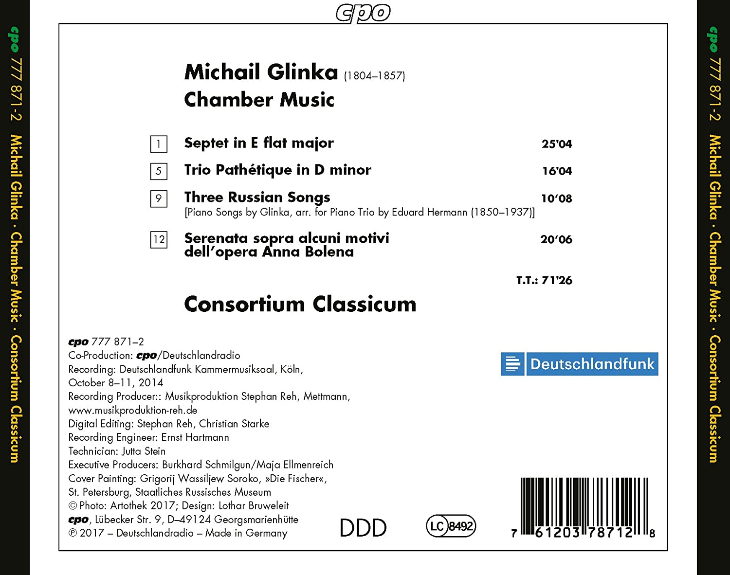 Glinka: Chamber Music - slide-1