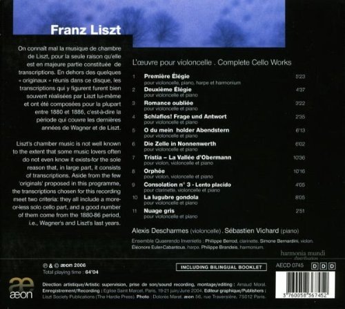 Liszt: Complete cello works - slide-1