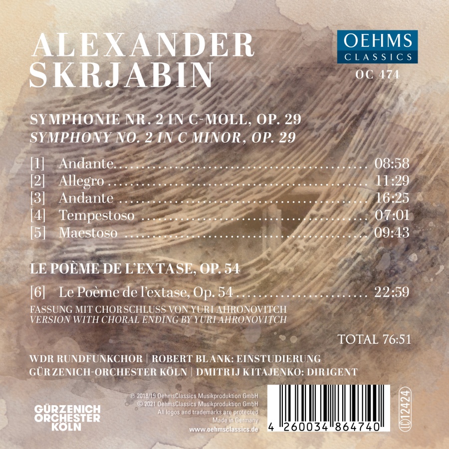 Scriabin: Symphony No. 2; Le Poème de l’extase - slide-1