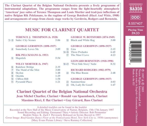 SUMMERTIME - Music for Clarinet Quartet - slide-1