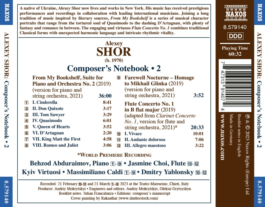 Shor: Composer’s Notebook Vol. 2 - slide-1