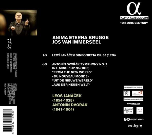 JANACEK: Sinfonietta; Dvorak: Symphony "From the New World" - slide-1