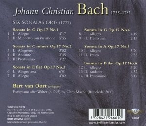 J.C. Bach: Six Sonatas, Op. 17 - slide-1