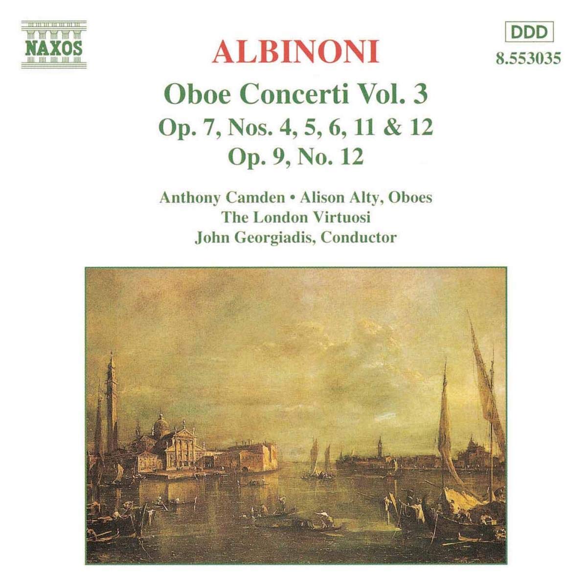 ALBINIONI: Oboe Concerti vol. 3