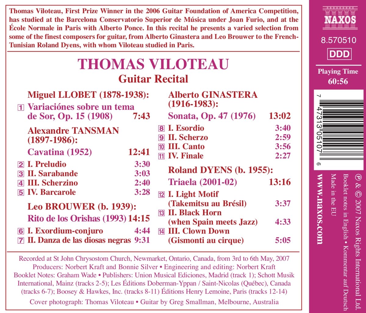 Guitar Recital - Thomas Viloteau - slide-1