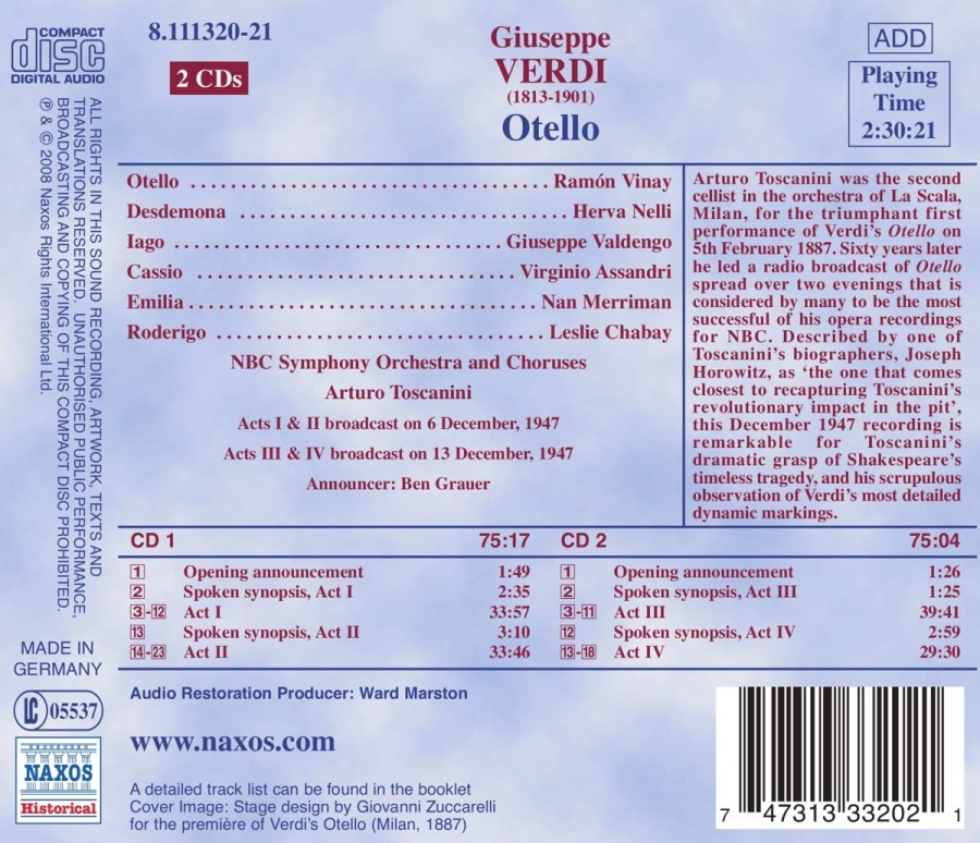 Verdi: Otello (1947) - slide-1