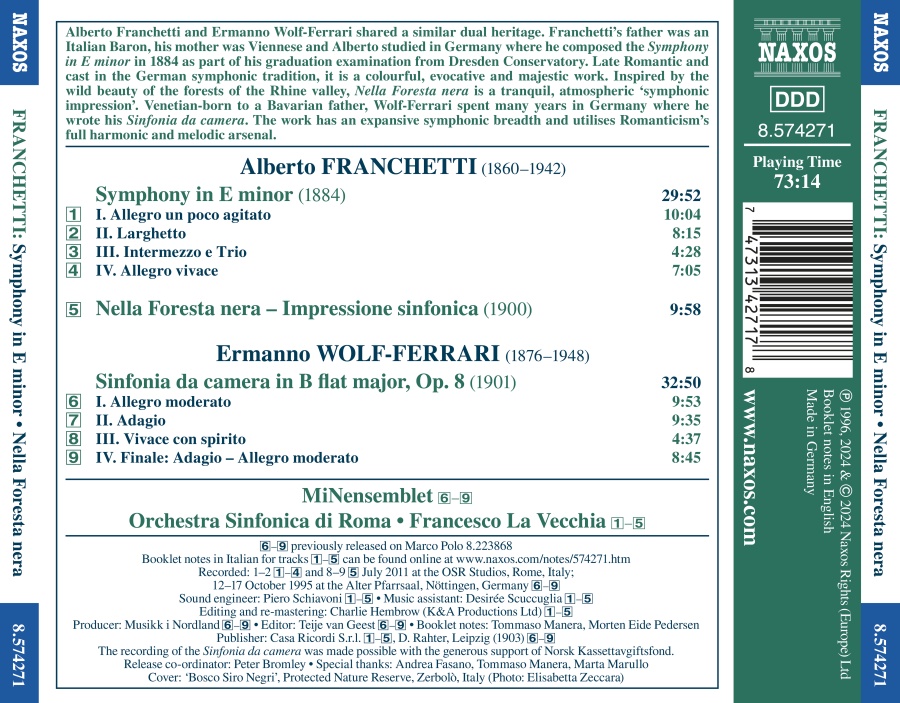 Franchetti: Symphony E minor - slide-1