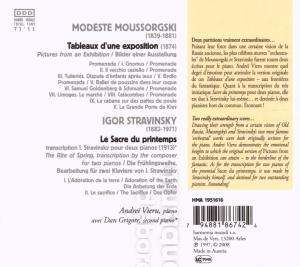 Mussorgsky: Tableaux d'une exposition / Stravinsky: Le Sacre du - slide-1