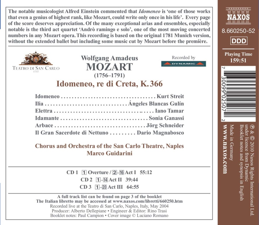 Mozart: Idomeneo, re di Creta (3 CD) - slide-1