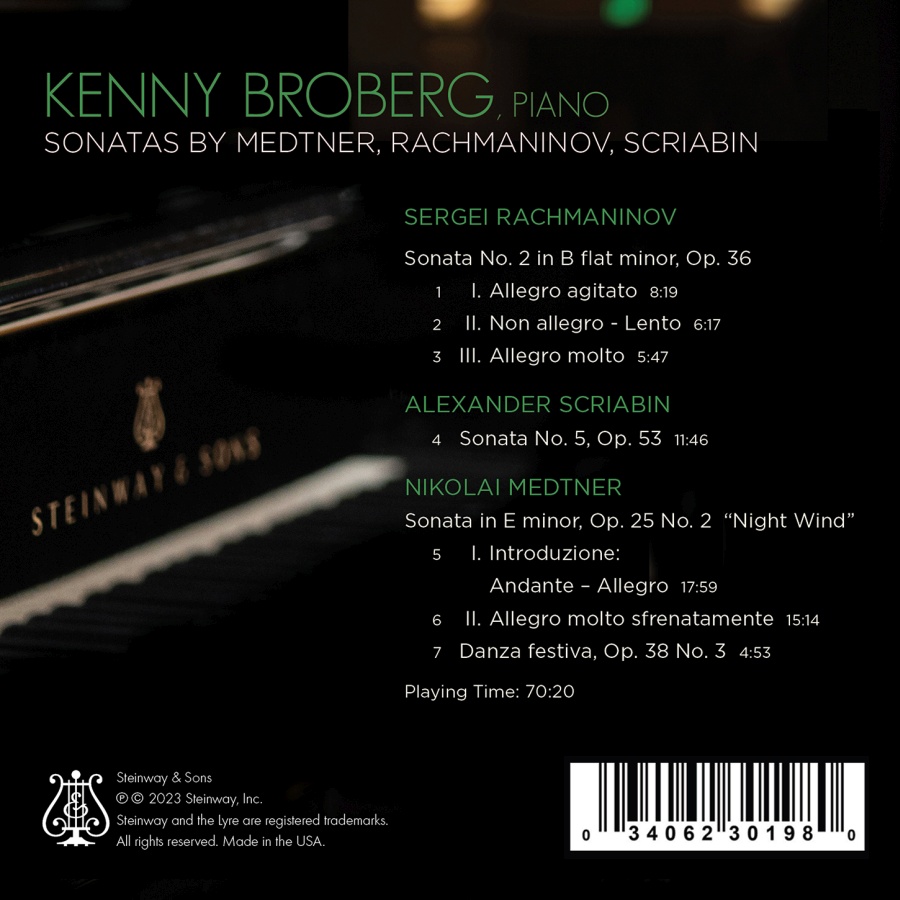 Medtner; Rachmaninov; Scriabin: Piano Sonatas - slide-1