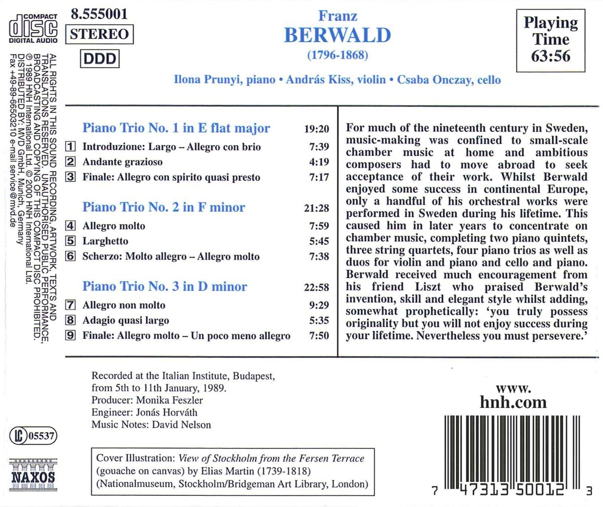 BERWALD: Piano Trios vol. 1 - slide-1