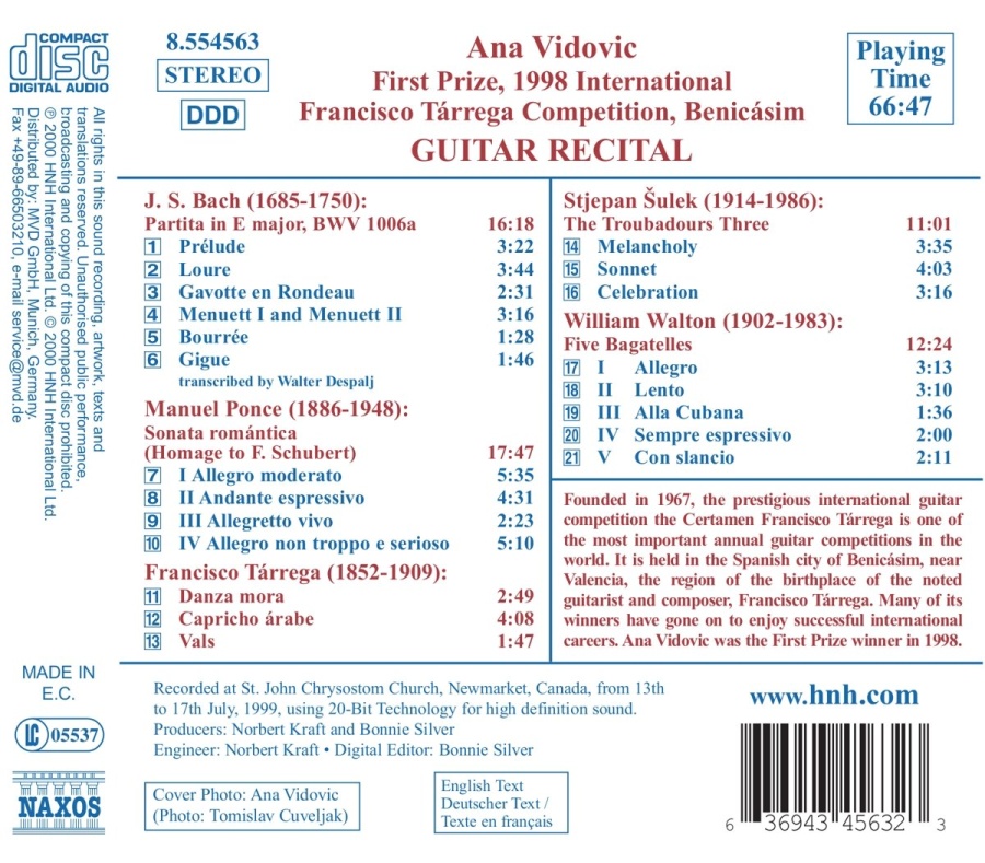 Guitar Recital: Ana Vidovic - slide-1