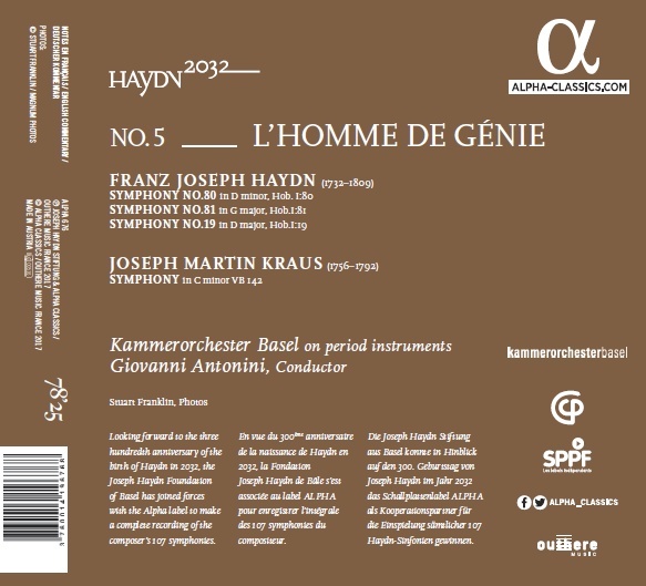 Haydn 2032 Vol. 5: L'Homme De Genie - slide-1