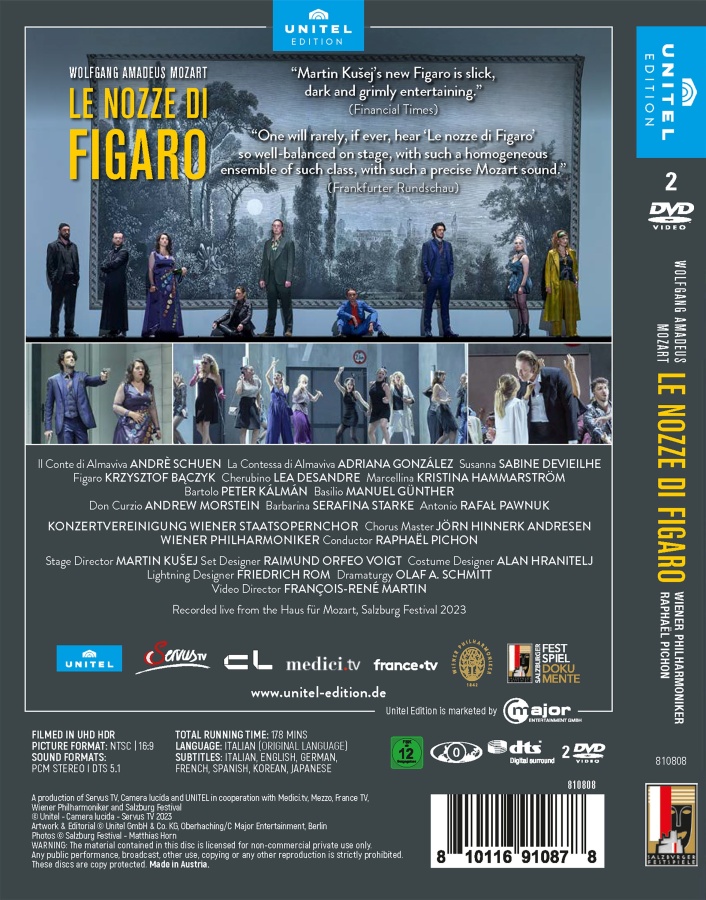 Mozart: Le nozze di Figaro (DVD) - slide-1