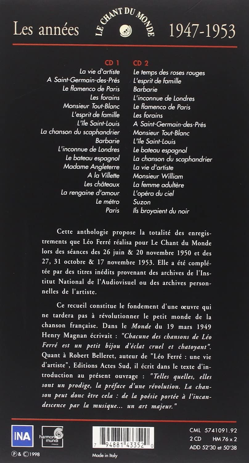 Léo Ferré: La Vie D'Artiste - slide-1