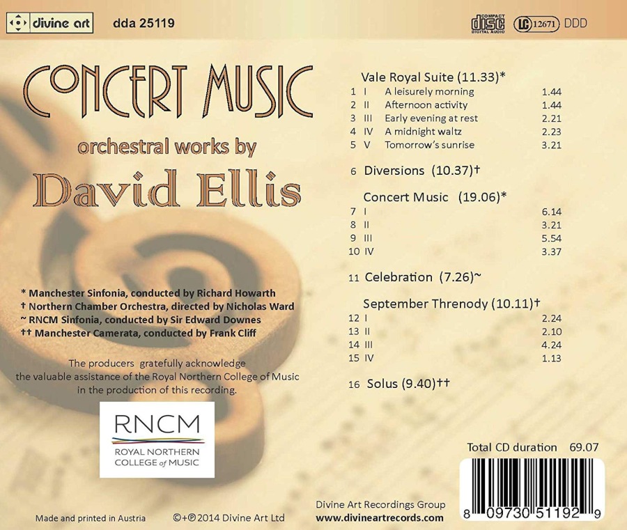 Ellis: Concert Music - slide-1