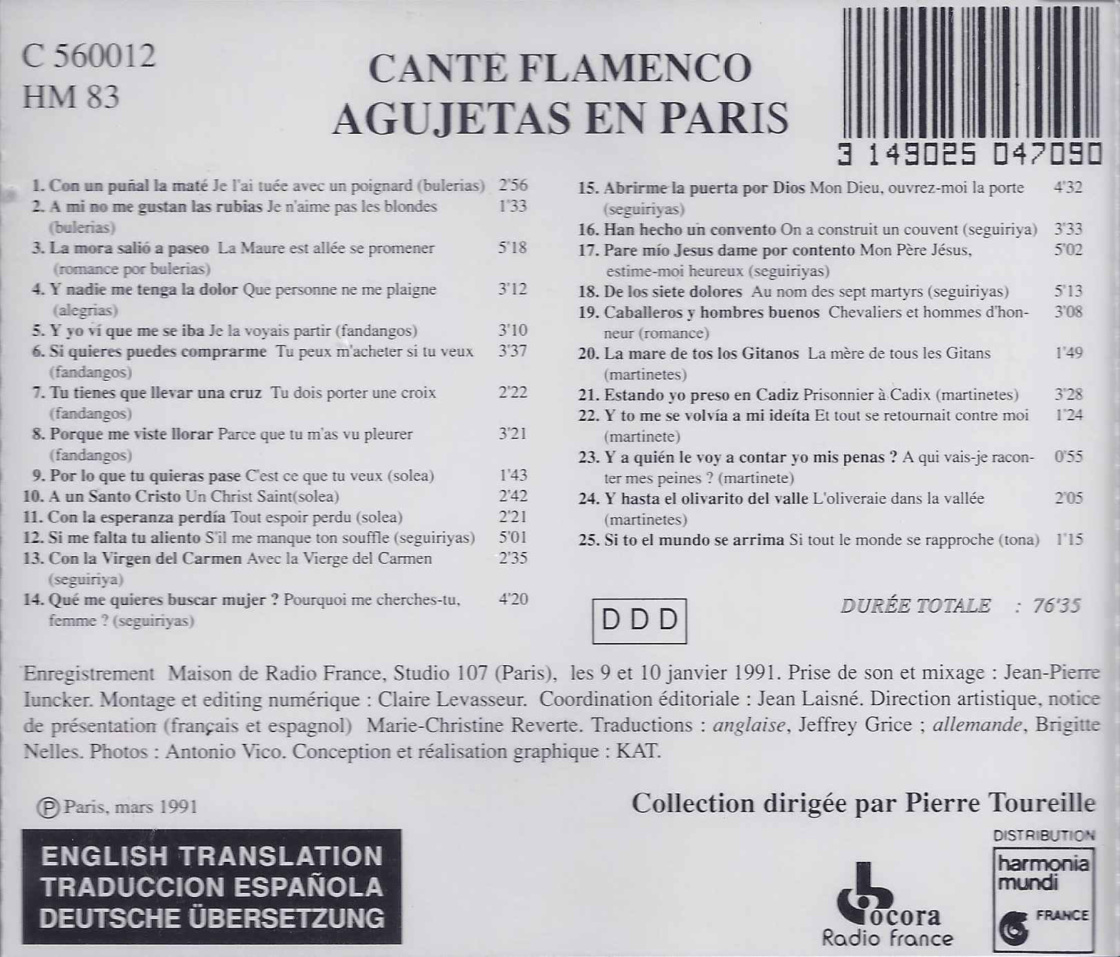 Agujetas ‎– Cante Flamenco - slide-1