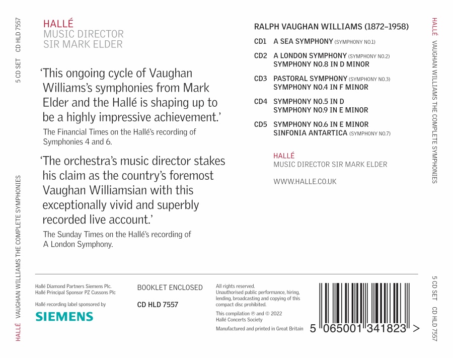 Vaughan Willams: The Complete Symphonies - slide-1