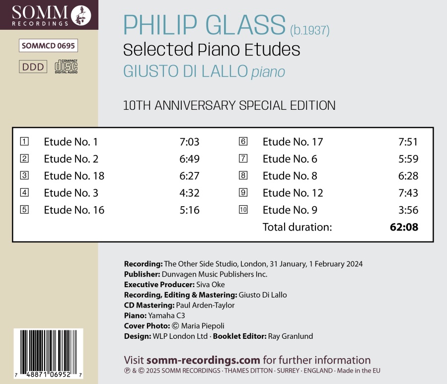 Glass: Selected Piano Etudes - slide-1