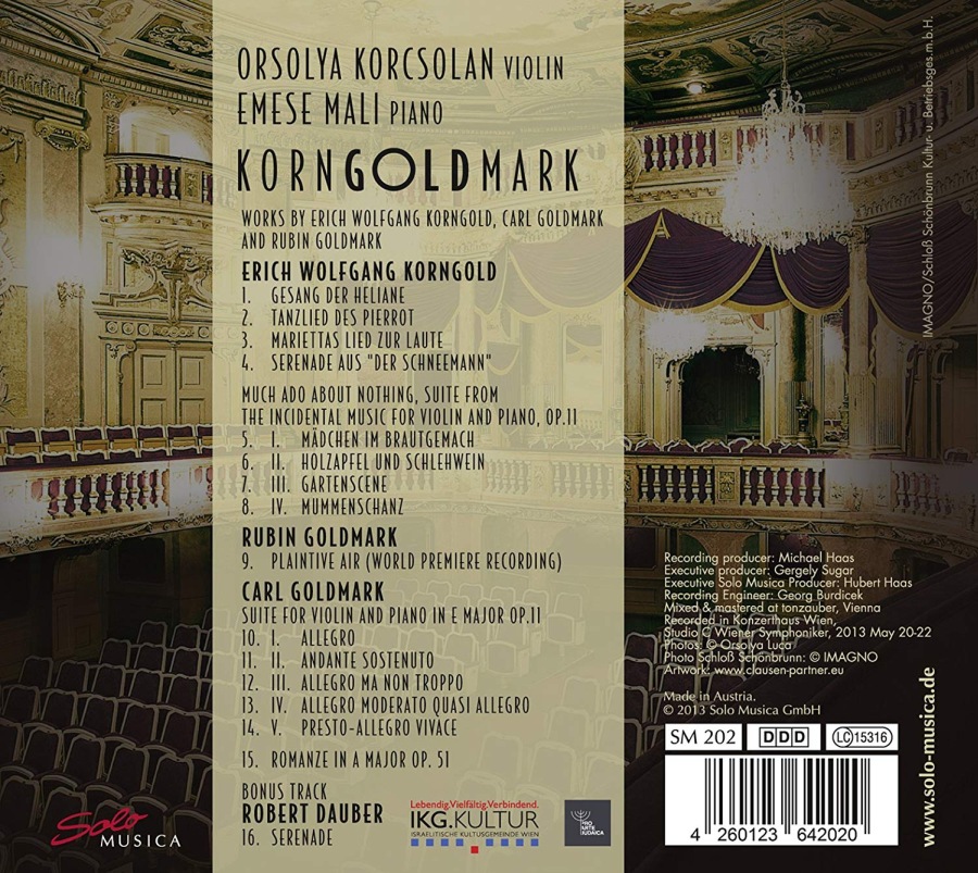 Korngold, Karl Goldmark & Rubin Goldmark - slide-1