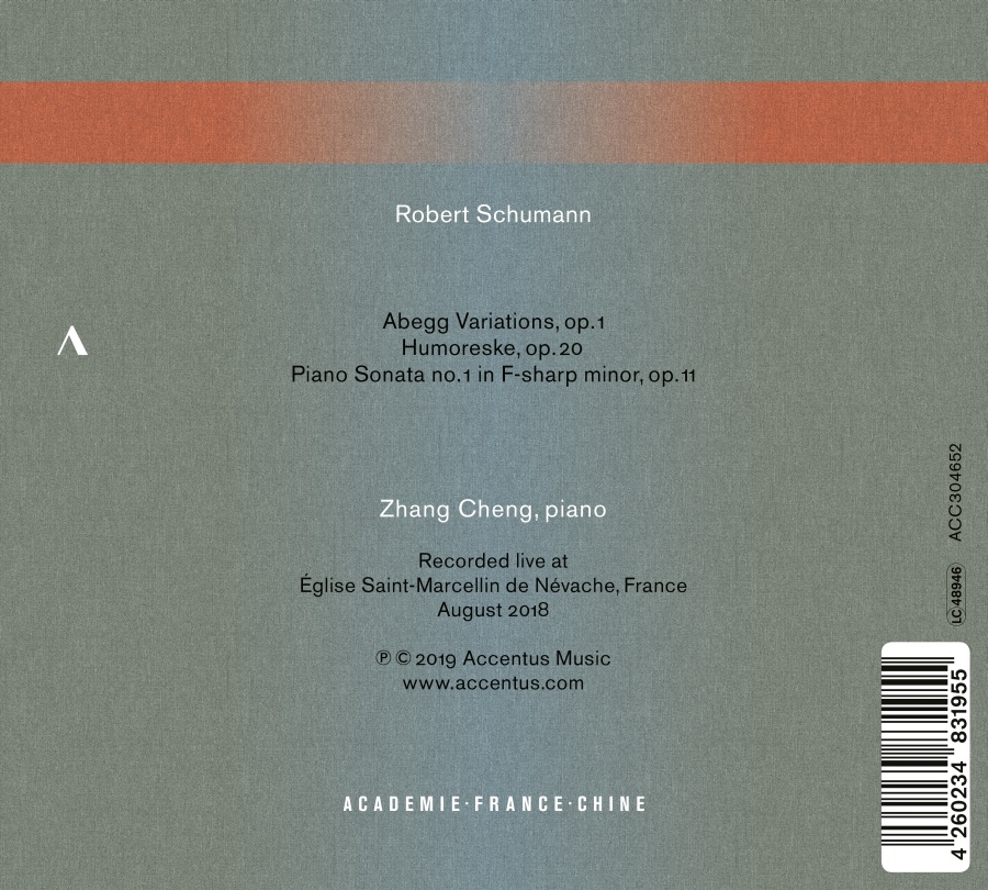 Schumann: Abegg Variations; Humoreske; Piano Sonata - slide-1