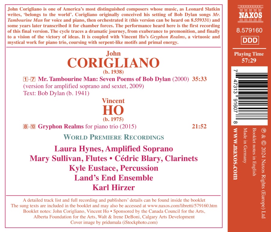 Corigliano: Mr. Tambourine Man - slide-1