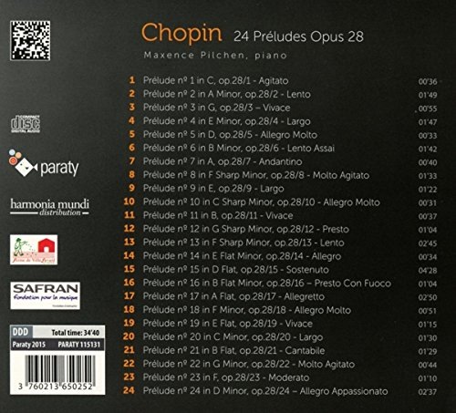 Chopin: 24 Preludes op. 28 - slide-1